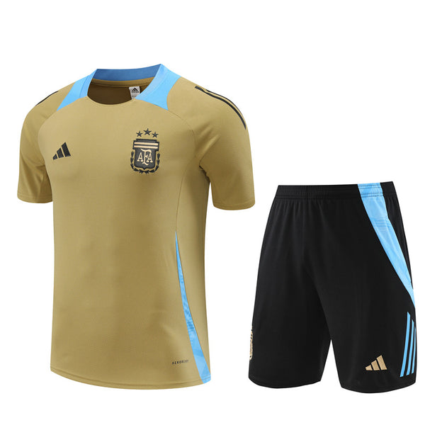 Maglia e Pantaloncini pre-allenamento Argentina Bambino 24/25