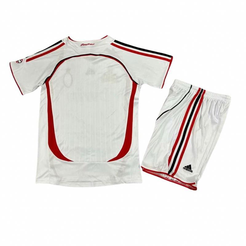 T-shirt e Pantaloncini per Bambino AC MILAN Away Retro 06/07