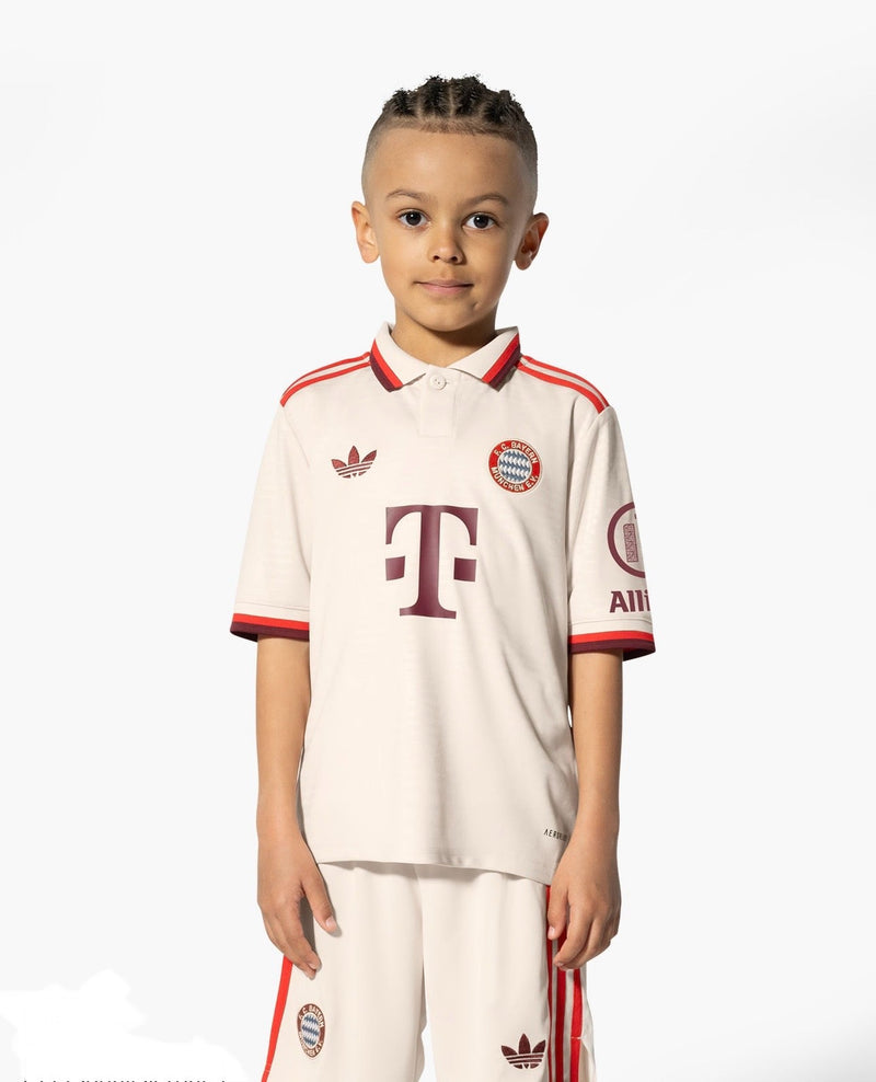 T-shirt e Pantaloncini per Bambino Bayern Monaco Third 24/25 - Con Calzettoni