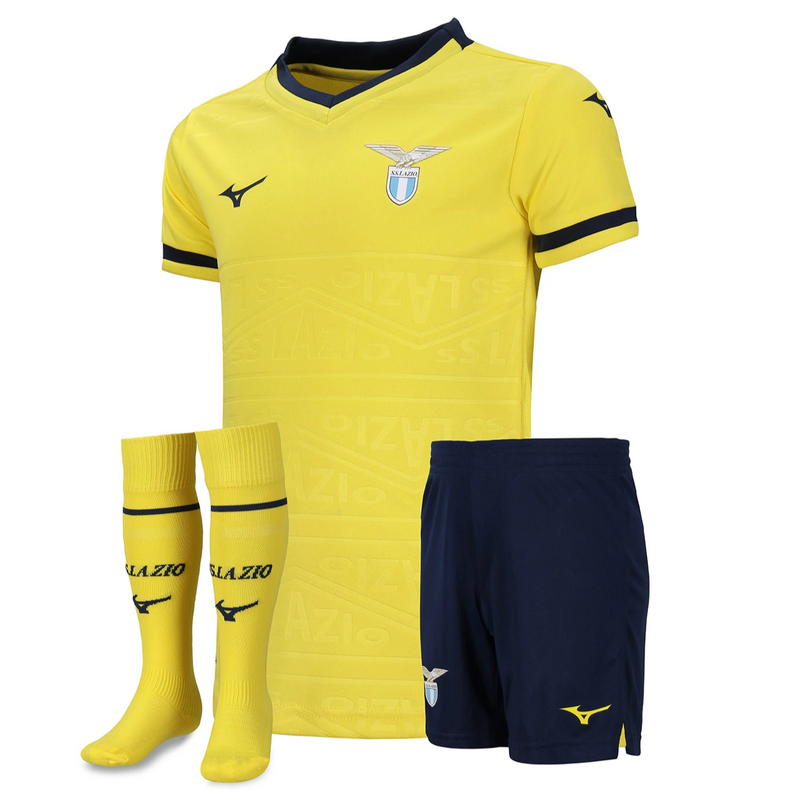 T-shirt e Pantaloncini per Bambino Away 24/25 Lazio - Con Calzettoni