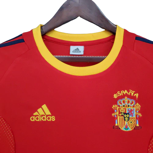 Maglia Spagna Home Retro 2002