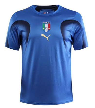 Maglia Retro Italia Home 2006