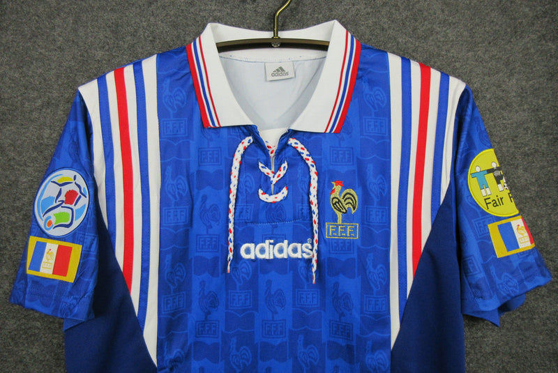 Maglia Francia Retro Home 1996