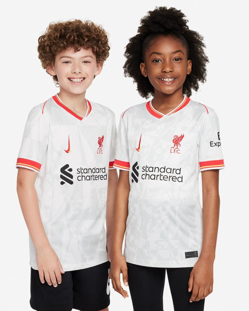 T-shirt e Pantaloncini per Bambino Liverpool Third 24/25