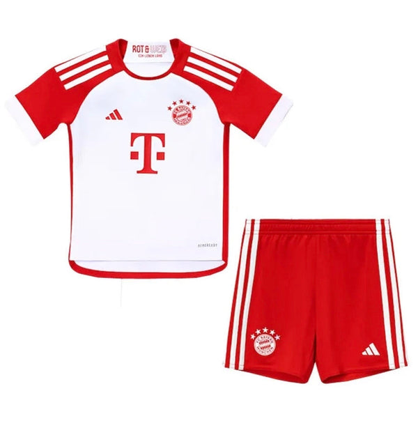 T-shirt e Pantaloncini per Bambino Bayern Monaco Home 23/24