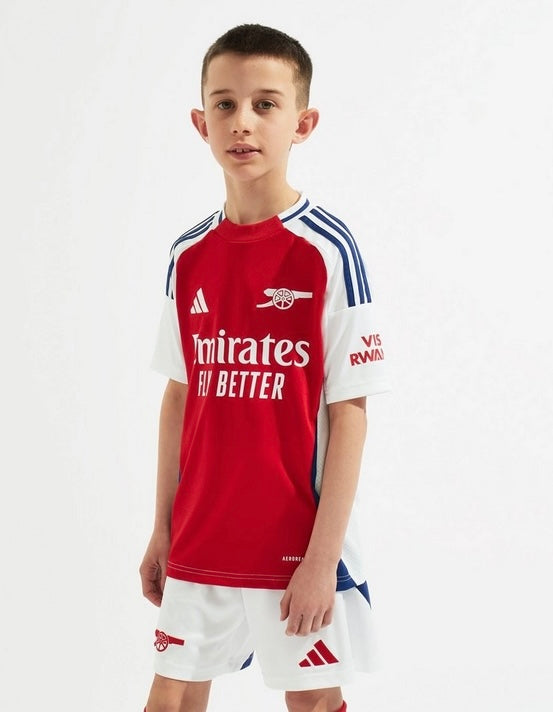 T-shirt e Pantaloncini per Bambino Arsenal Home 24/25