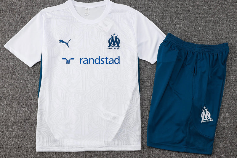 Maglia e Pantaloncini Allenamento Olympique de Marseille Bambino 24/25