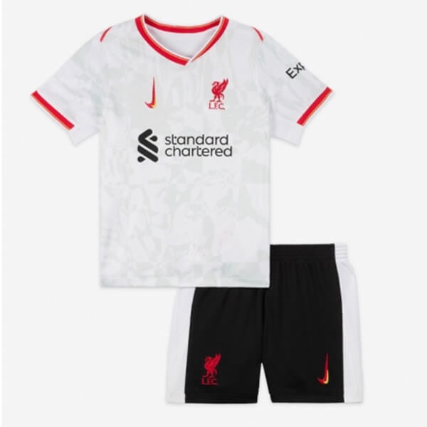 T-shirt e Pantaloncini per Bambino Liverpool Third 24/25