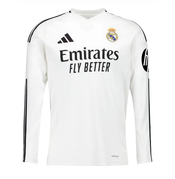 Maglia Manica Lunga Real Madrid Home 24/25 - Bianco