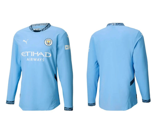 Maglia Manchester City Home 24/25 - Manica Lunga