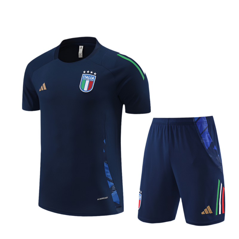 Maglia e Pantaloncini Allenamento Italia Bambino 24/25