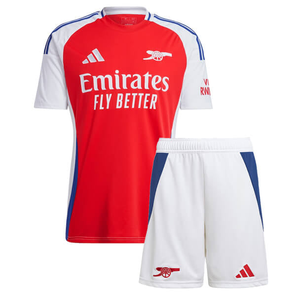 T-shirt e Pantaloncini per Bambino Arsenal Home 24/25