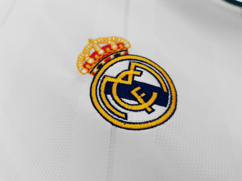 Maglia del Real Madrid Manica Lunga Retro 2017/18 - Con Patch