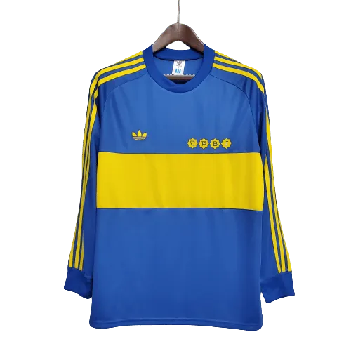 Maglia Boca Juniors Retro 1981 Manica lunga