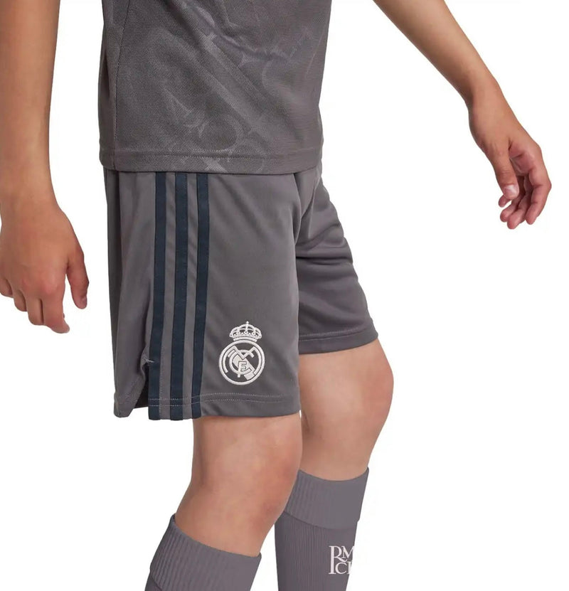 T-shirt e Pantaloncini Bambino Real Madrid Third 24/25 - Con Calzettoni