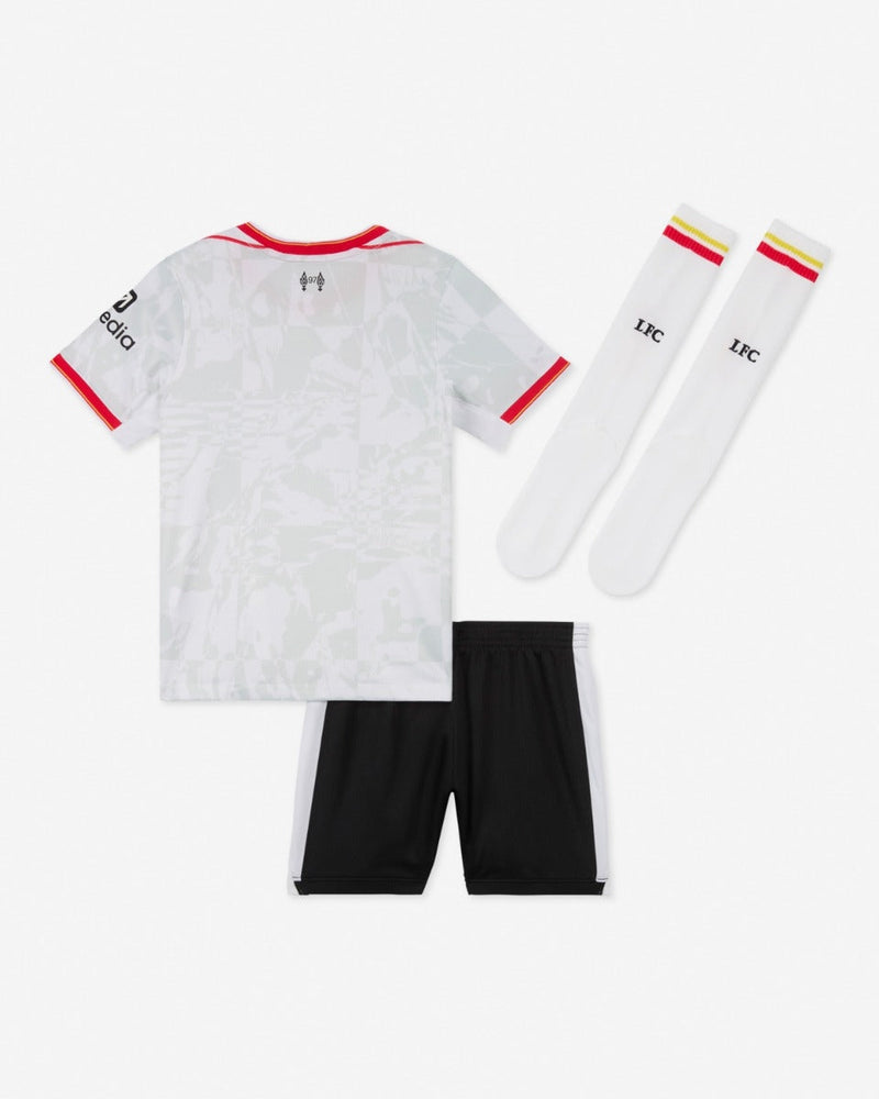 T-shirt e Pantaloncini per Bambino Liverpool Third 24/25 - Con calzini