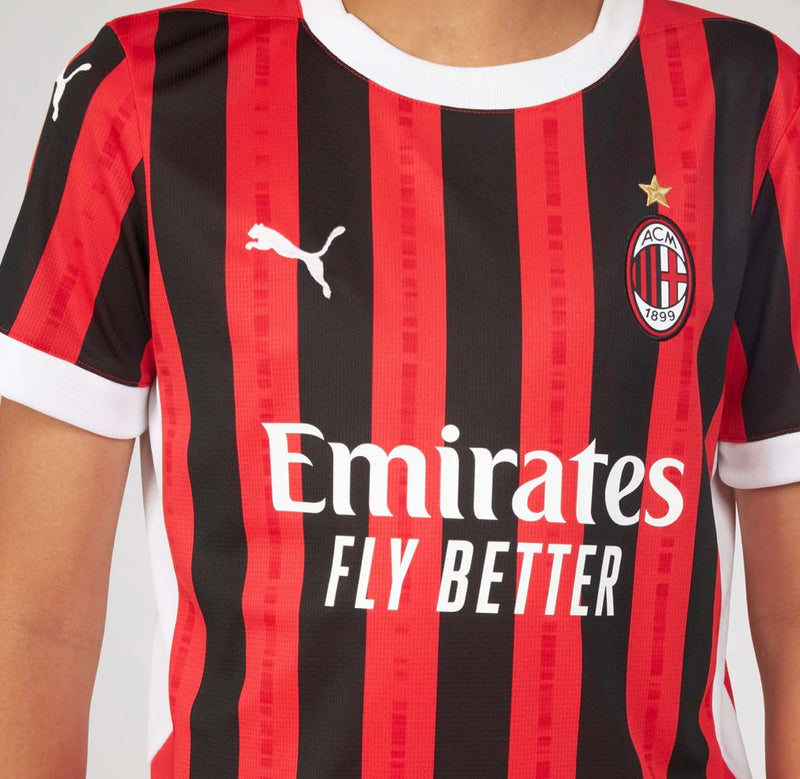 T-shirt e Pantaloncini per Bambino AC MILAN Home 24/25