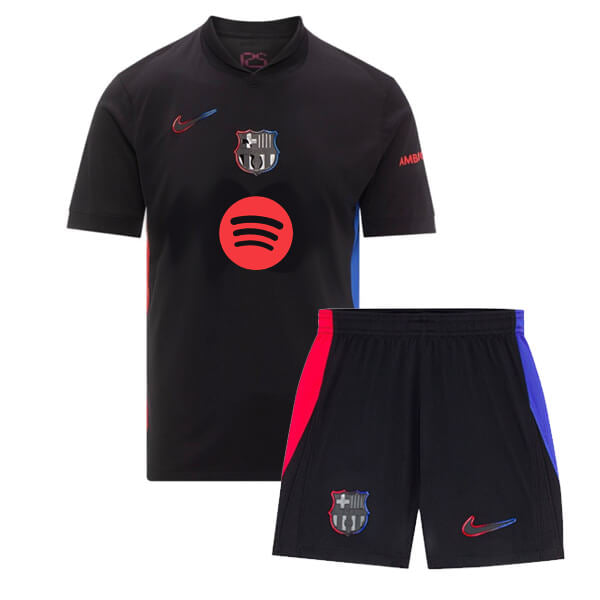 T-shirt e Pantaloncini per Bambino FC Barcelona Away 24/25