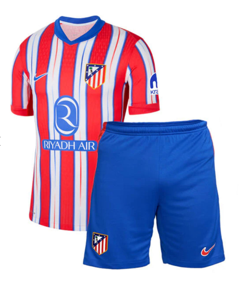 T-shirt e Pantaloncini per Bambino Atletico de Madrid Home 24/25