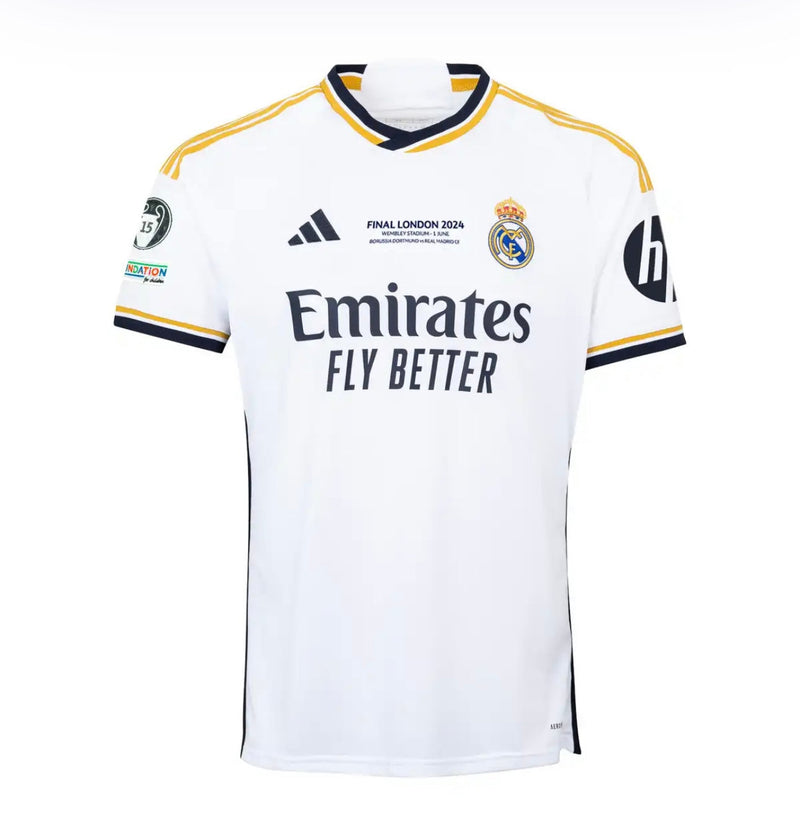 Maglia Real Madrid Home 23/24 - Campeón 15 - Patch UCL + CWC