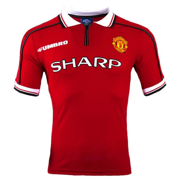 Maglia Retro Manchester United 98/99 - Con Patch