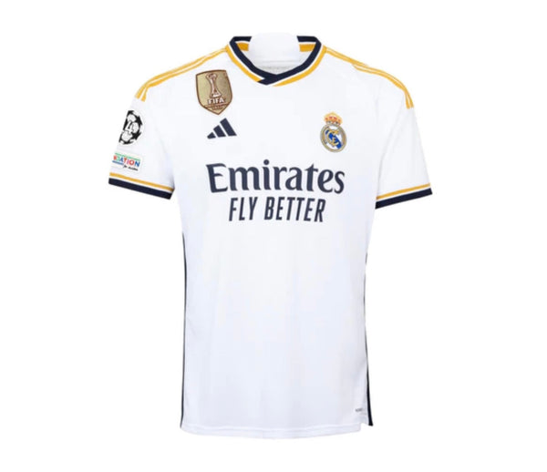 Maglia Real Madrid l 23/24 - Bianco - Patch UCL + CWC