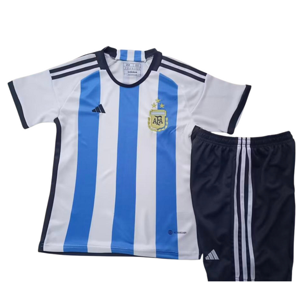 T-shirt e Pantaloncini per Bambino Argentina - 3 STELLE - 22/23