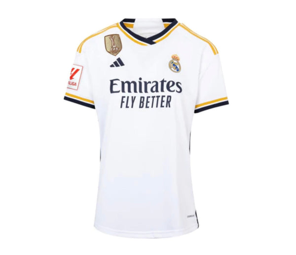 Maglia Real Madrid I 23/24 - Femminile - Patch La Liga + CWC