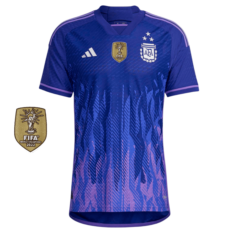 MAGLIA ARGENTINA II - 3 STELLE - 22/23 - CON TOPPA DEL CAMPIONE DELLA COPPA DEL MONDO