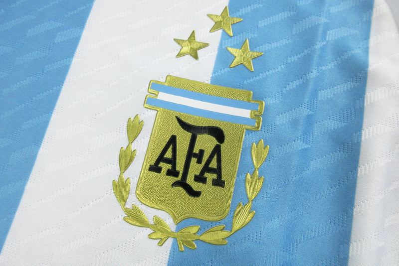 MAGLIA ARGENTINA I - 3 STELLE - 22/23 - BIANCA E AZZURRA - VERSIONE GIOCATORE