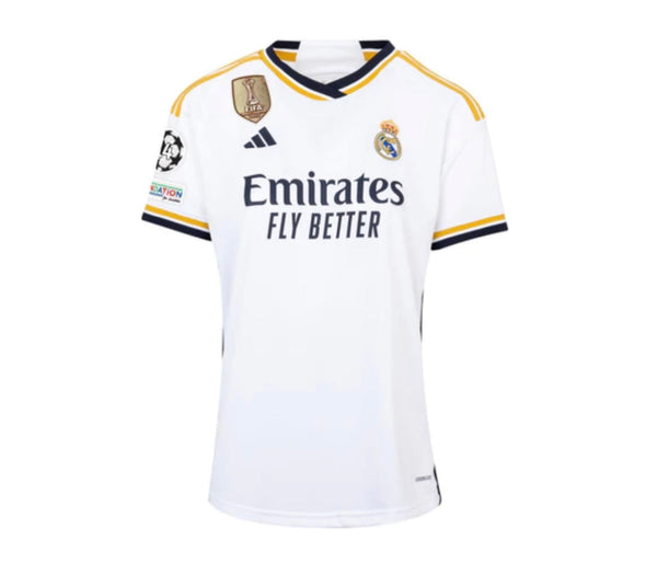 Maglia Real Madrid I 23/24 - Femminile - Patch UCL + CWC