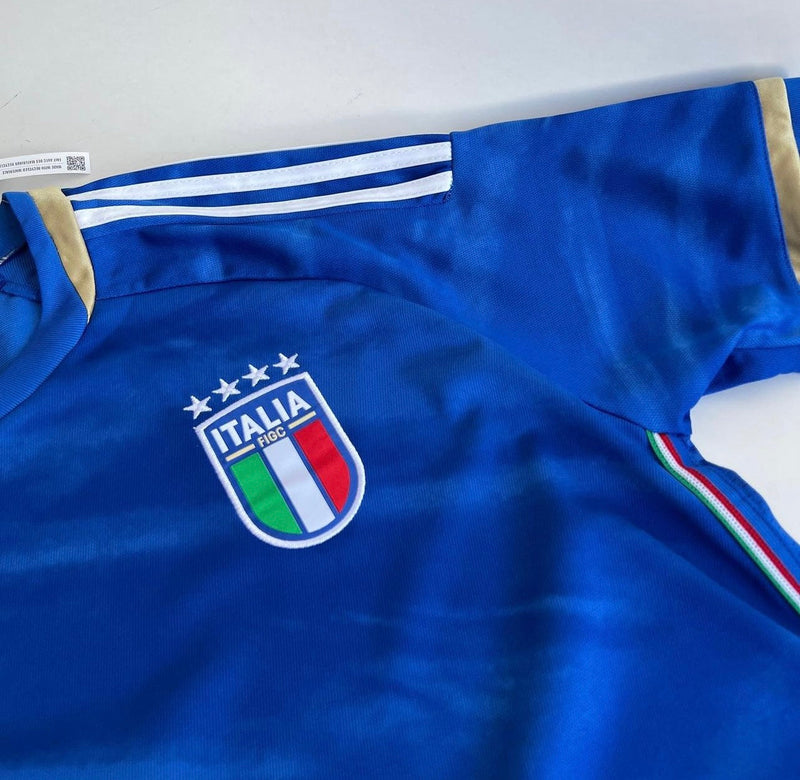 Maglia Italia Home 2023-2024 incl. Set di toppe della Nations League