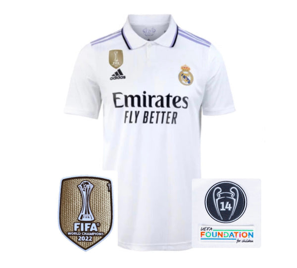 Maglia Real Madrid Campioni CWC + UCL